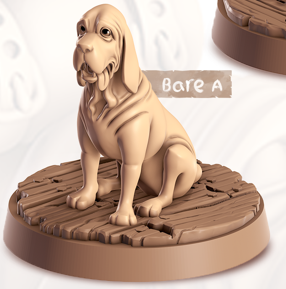 Bloodhound - Dogs - Sabus - Animal Companions by Cornelia - Cast n Play