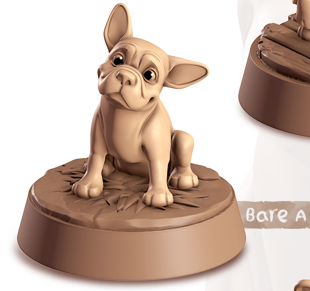 French Bulldog - Dogs - Fren - Animal Companions by Cornelia - Cast n Play