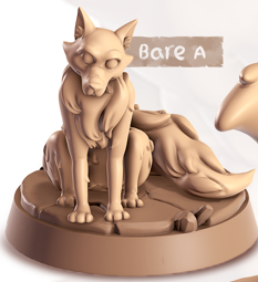 Arctic Fox - Polar - Artox - Animal Companions by Cornelia - Cast n Play