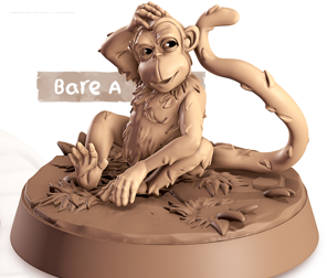 Monkey - Primates - Moonk - Animal Companions by Cornelia - Cast n Play