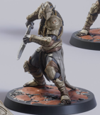 Dark Elves The Hollow Blades - Deepwood Hollow - Rescale Miniatures