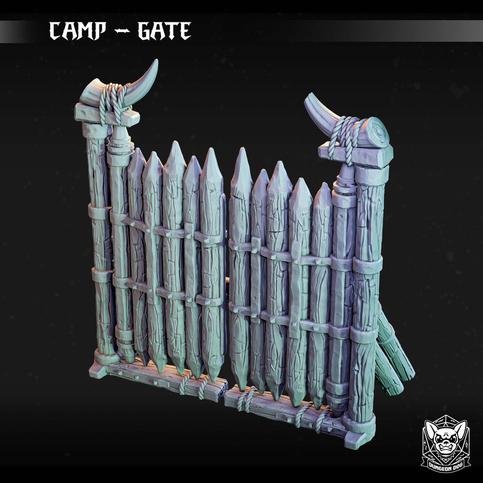 Camp Gate von Dungeon Dog