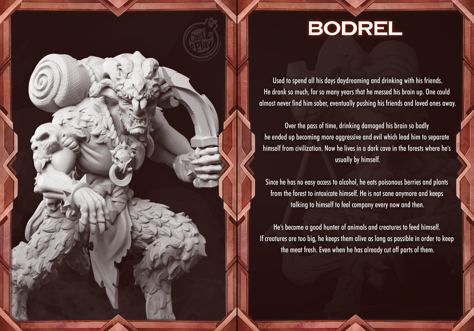 Bodrel - Mythical Clash - Cast n Play