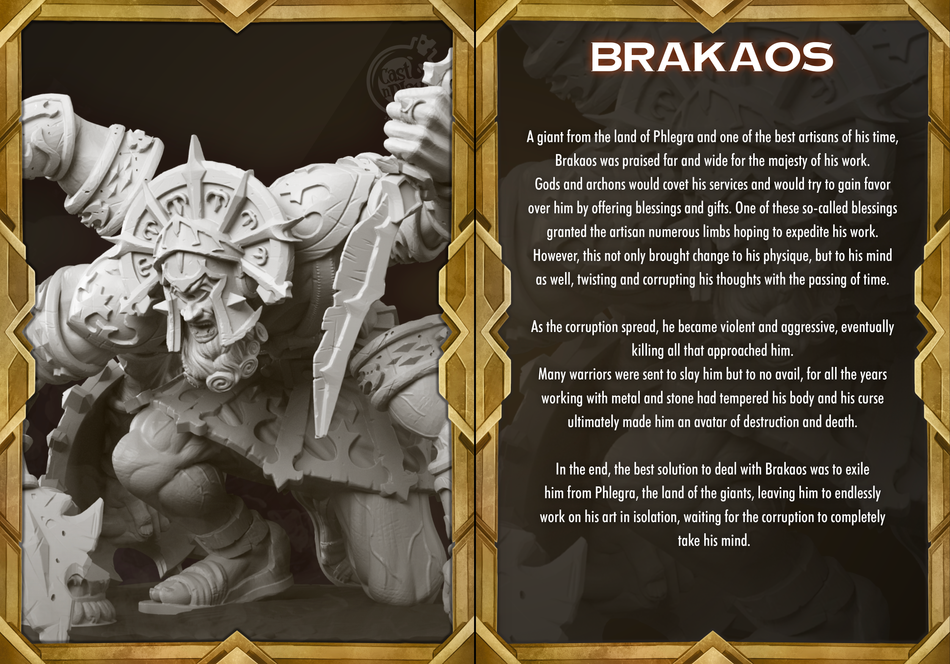 Brakaos - Mythical Clash - Cast n Play
