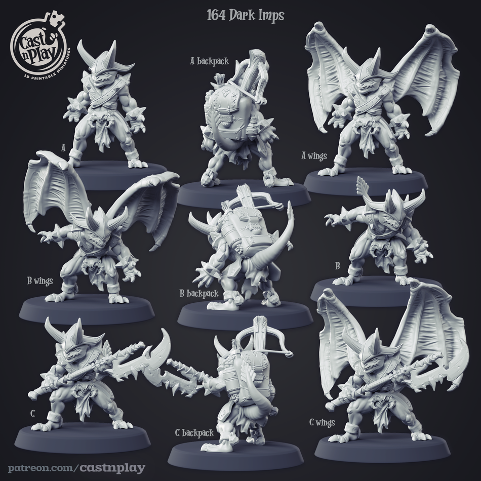 Dark Imps - Demon Hunters - Cast n Play