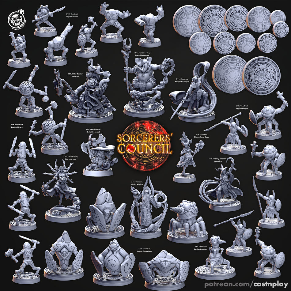 Elder Seeker, Haurvat - Sorcerers Council - Cast n Play