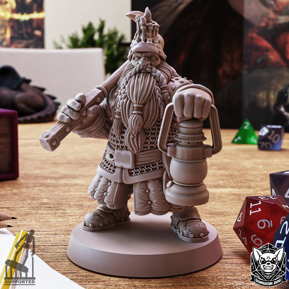 Dwarf Miner - Dungeon Dog