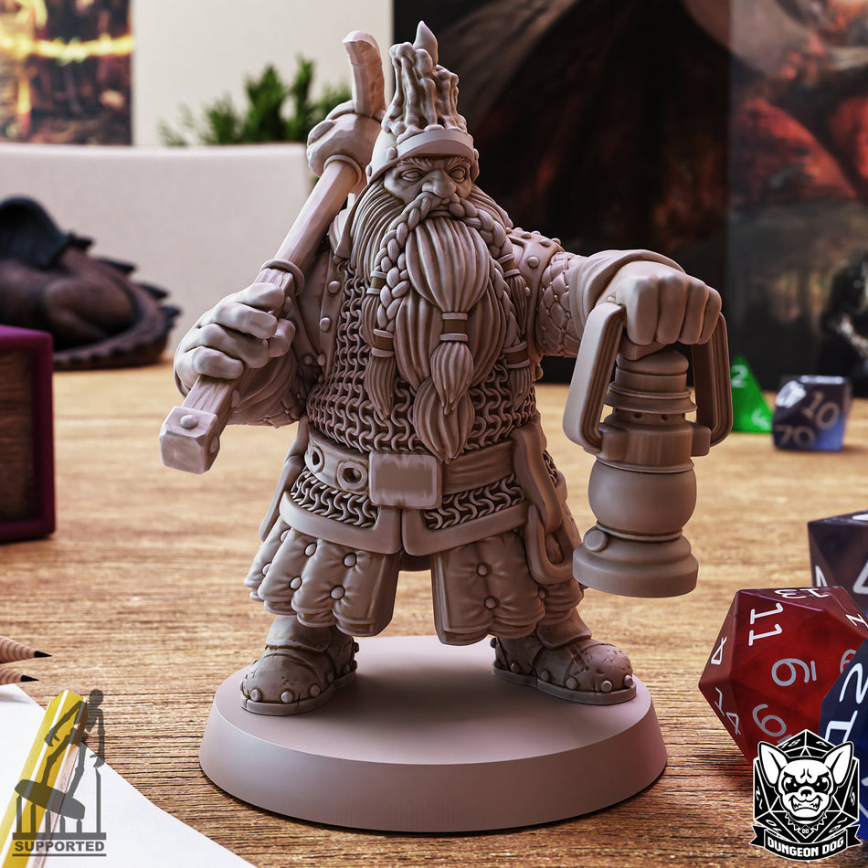 Dwarf Miner - Dungeon Dog