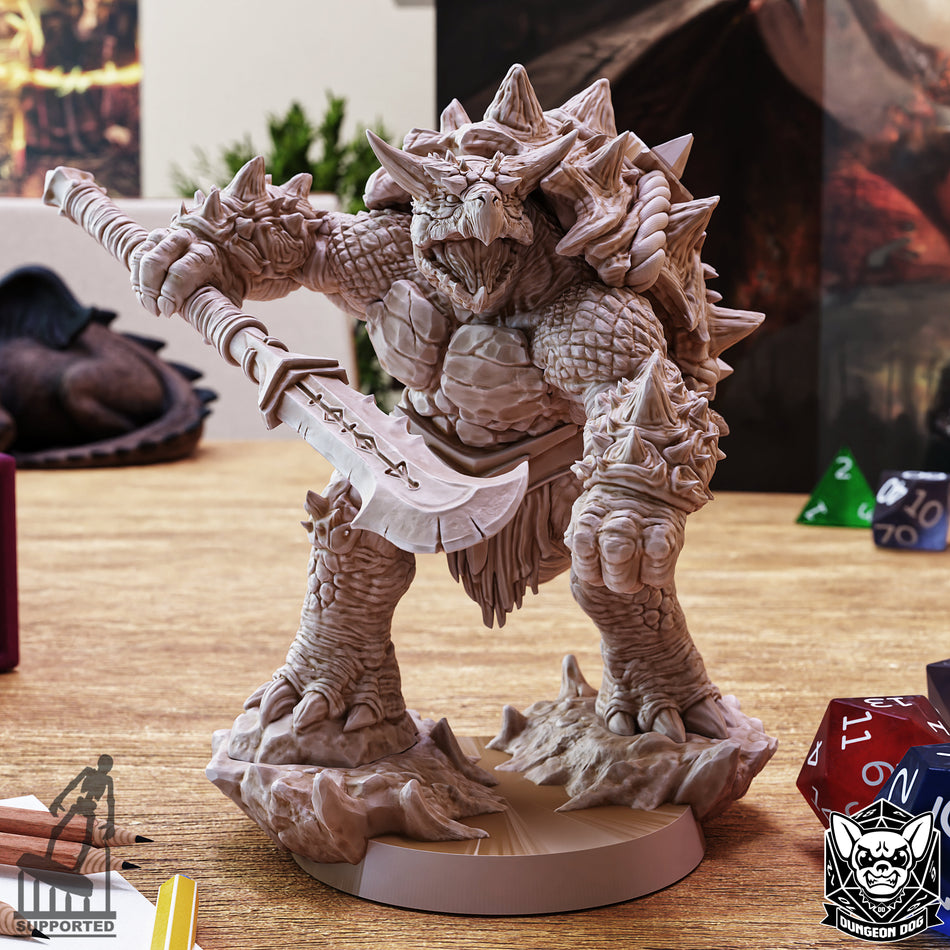Tortle Barbarian - Dungeon Dog