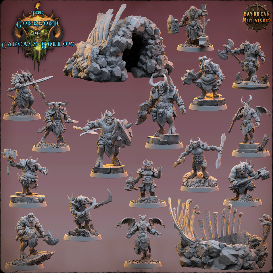 Demons - The Goreborn of Carcass Hollow - Daybreak Miniatures