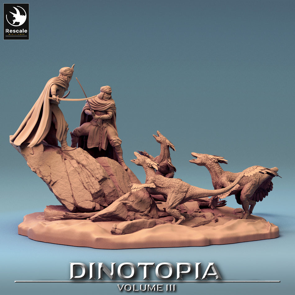 Diorama - Dinotopia III - Rescale Miniatures