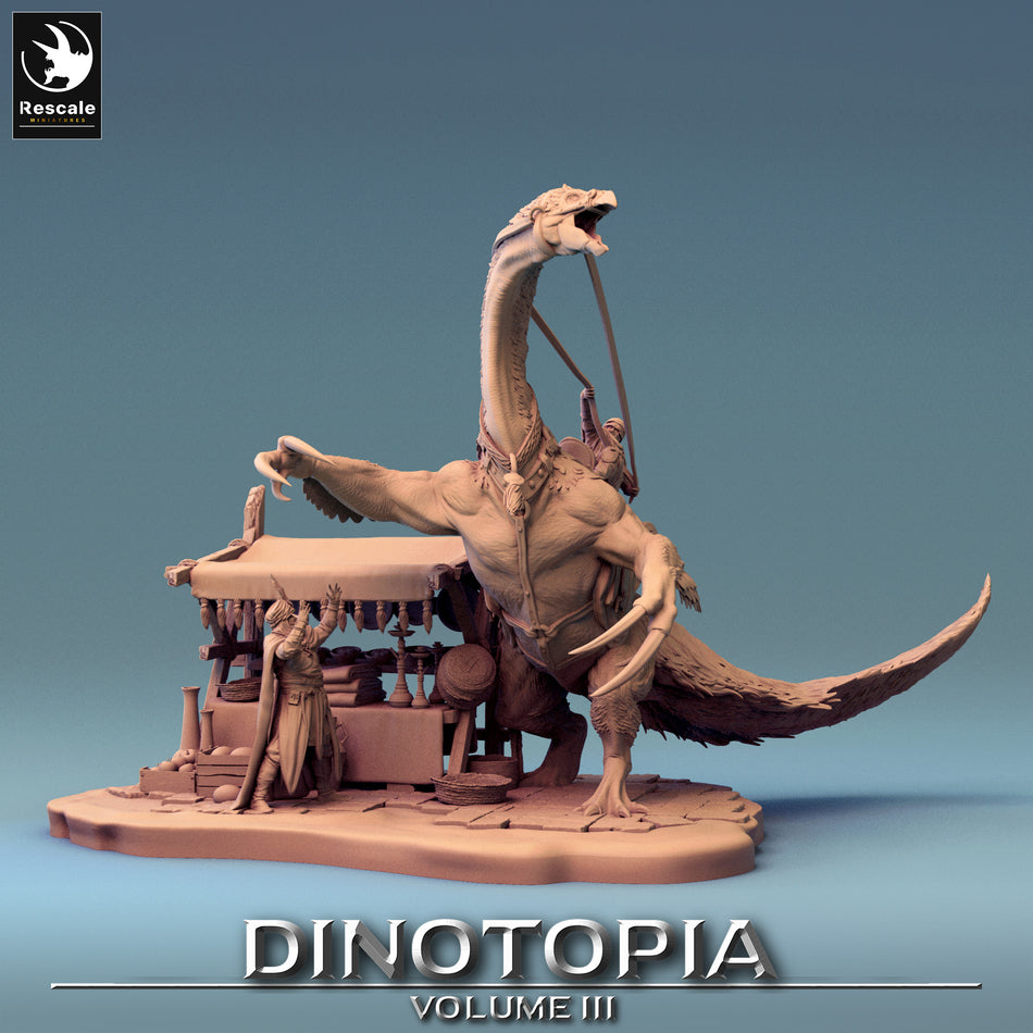 Therizinosaurus - Dinotopia III - Rescale Miniatures