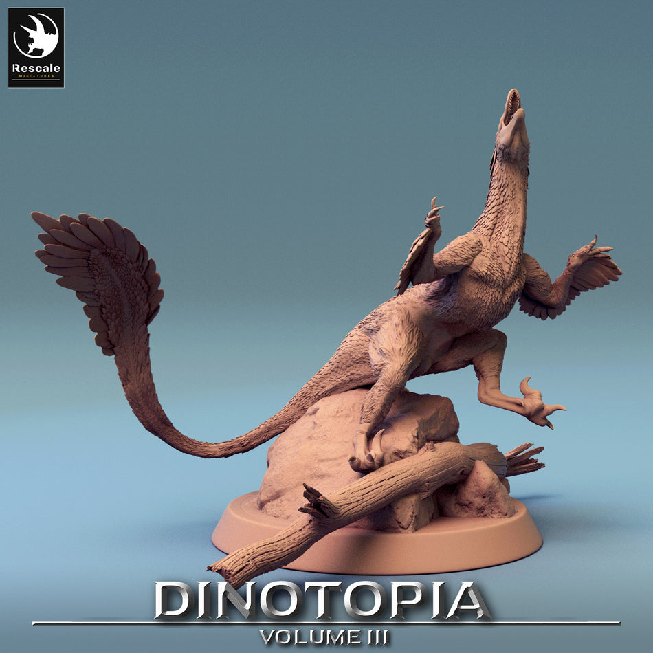 Pyroraptor - Dinotopia III - Rescale Miniatures