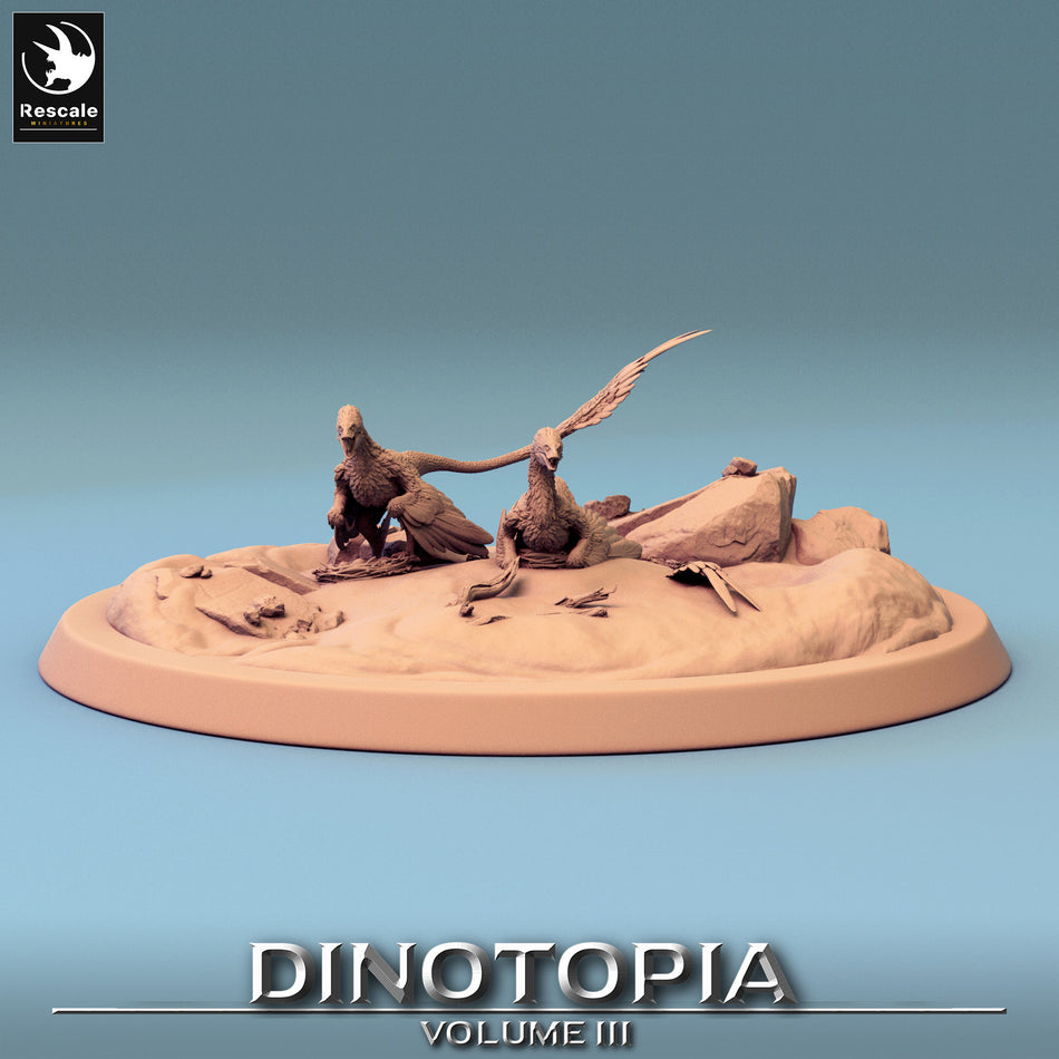 Microraptor - Dinotopia III - Rescale Miniatures