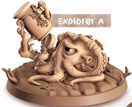 Octopus - Swimmers - Oktopo - Animal Companions by Cornelia - Cast n Play