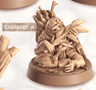 Sloth - Climbers - Sloo - Animal Companions by Cornelia - Cast n Play
