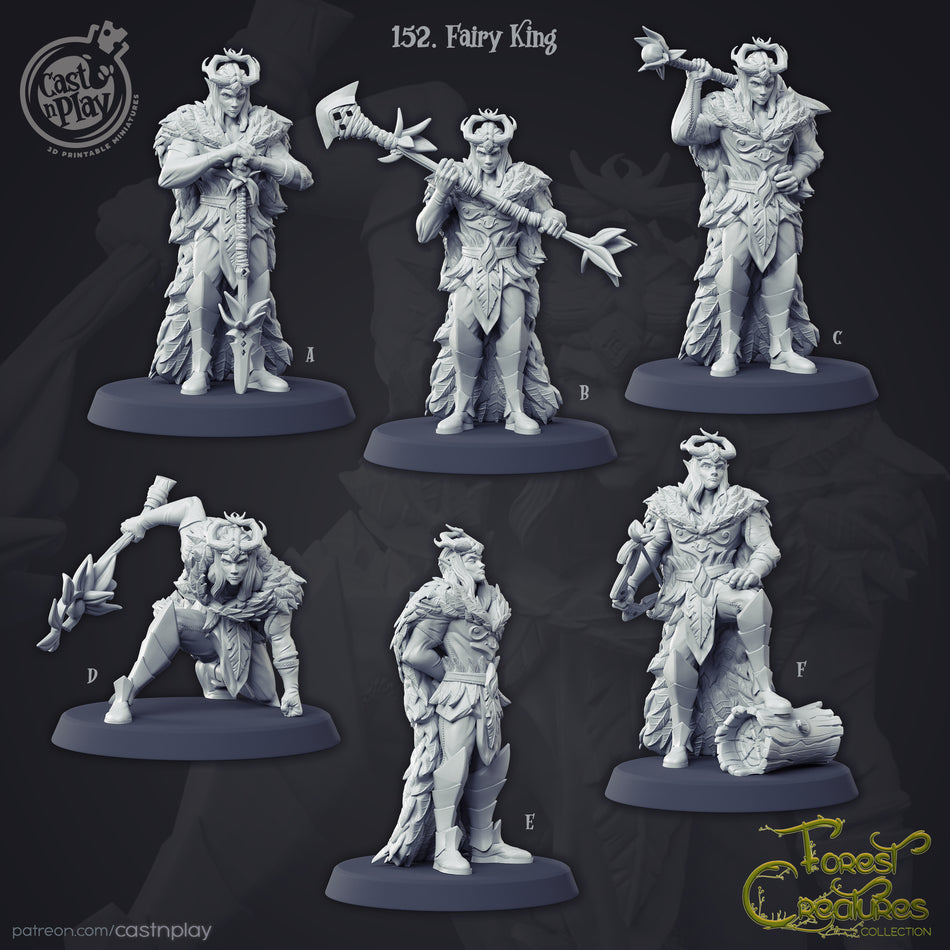 Fairy King - Forest Creatures - Cast n Play