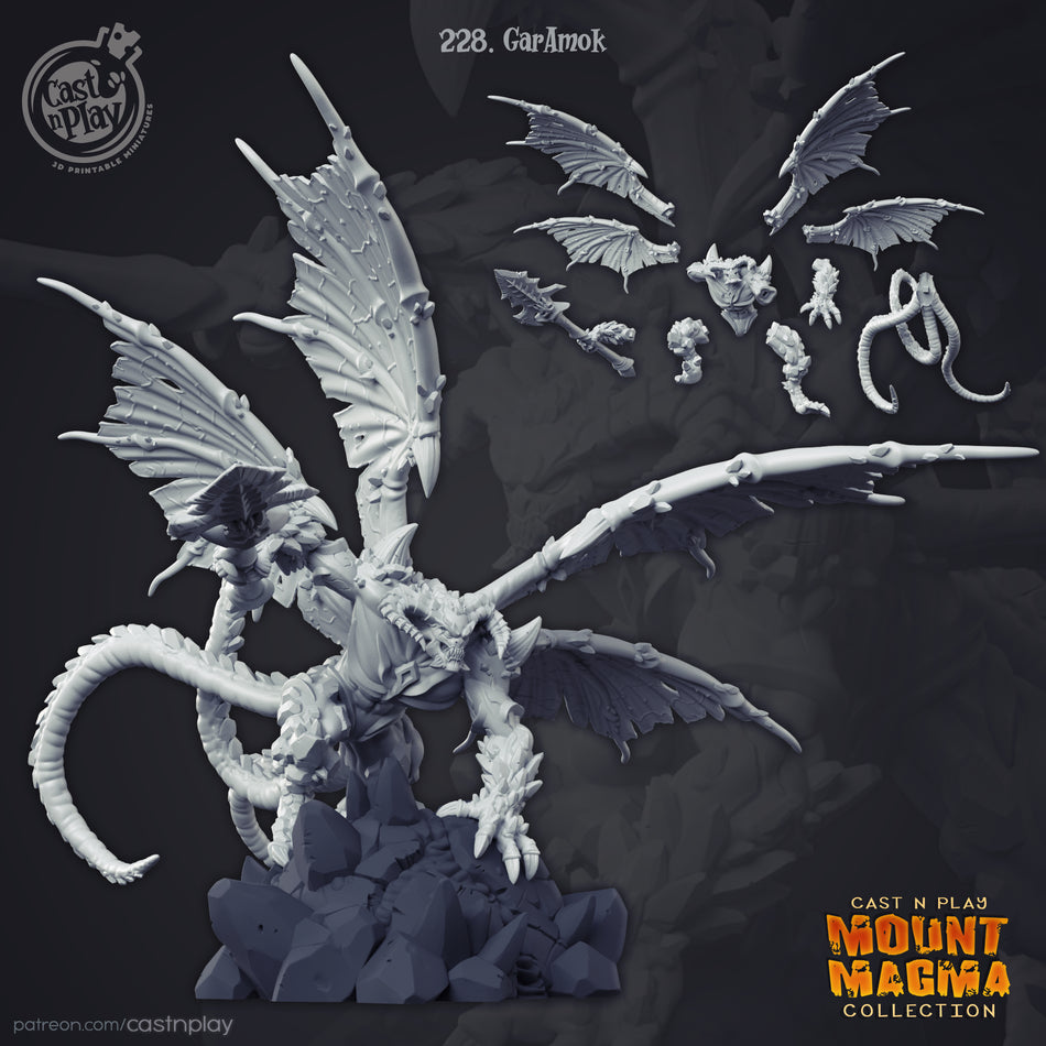 Garamok - Mount Magma - Cast n Play