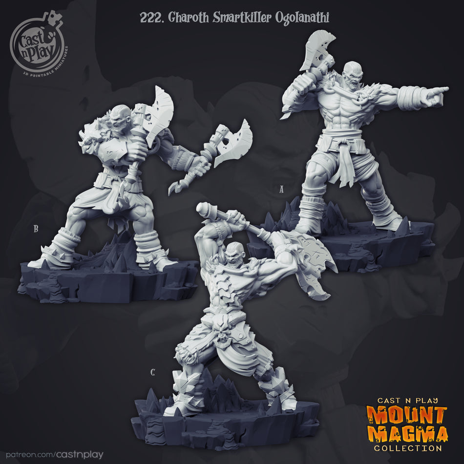 Gharoth Smartkiller - Mount Magma - Cast n Play