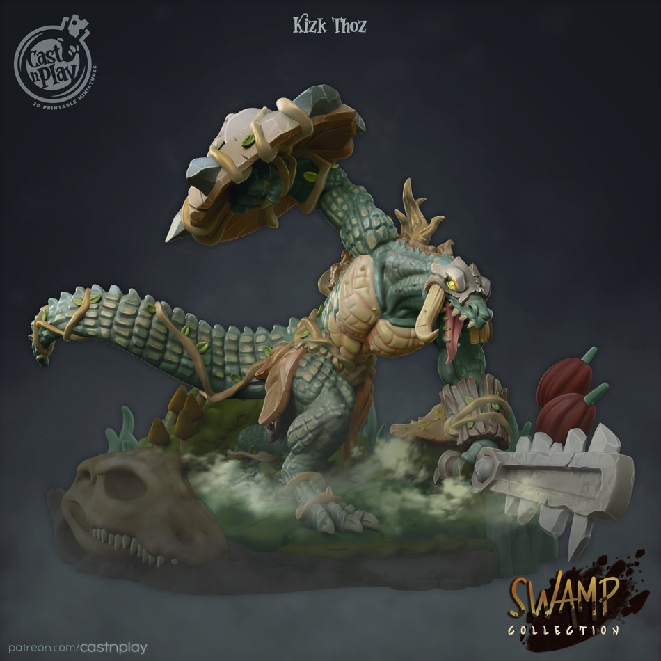 Kizk- Thoz - Swamp - Cast n Play