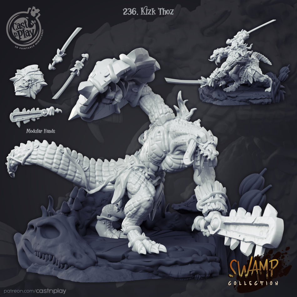 Kizk- Thoz - Swamp - Cast n Play