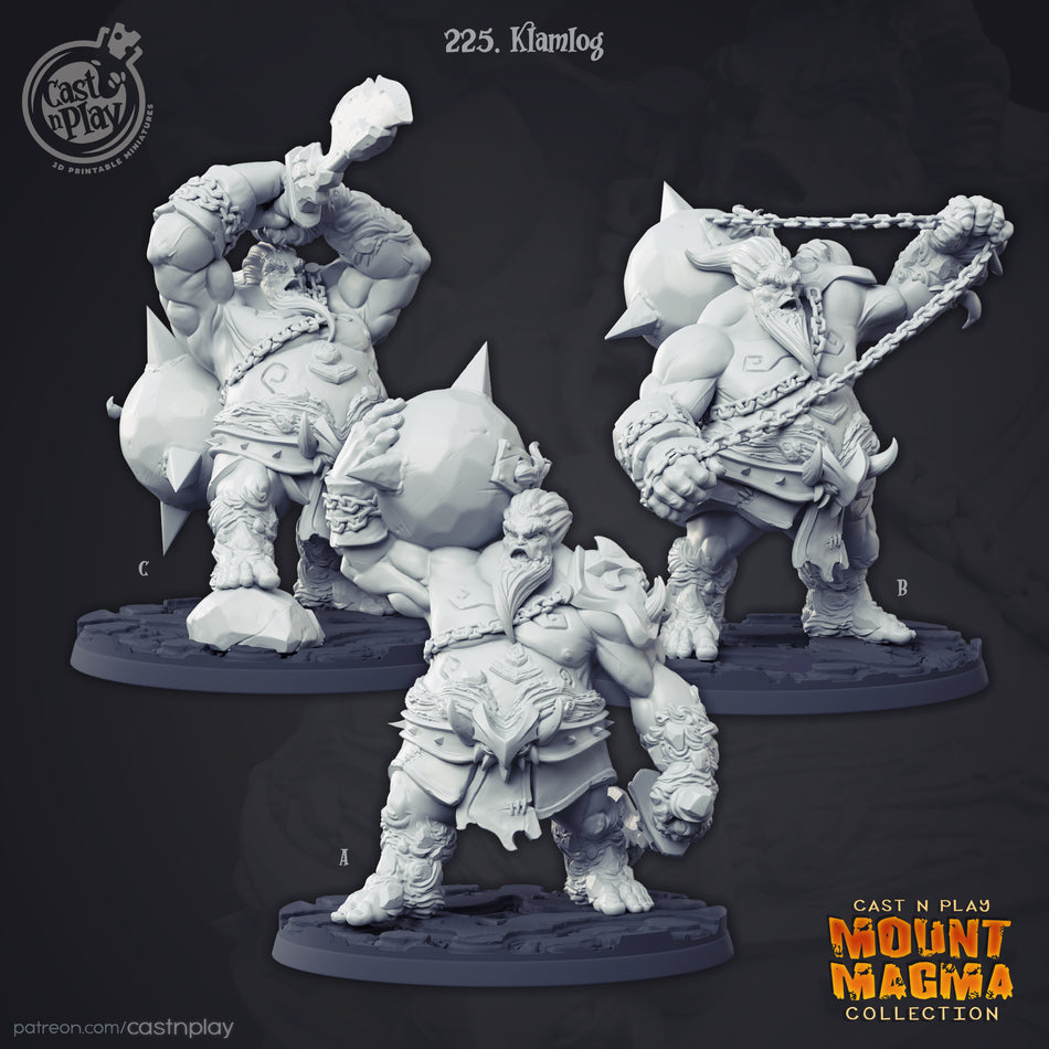 Klamlog - Mount Magma - Cast n Play