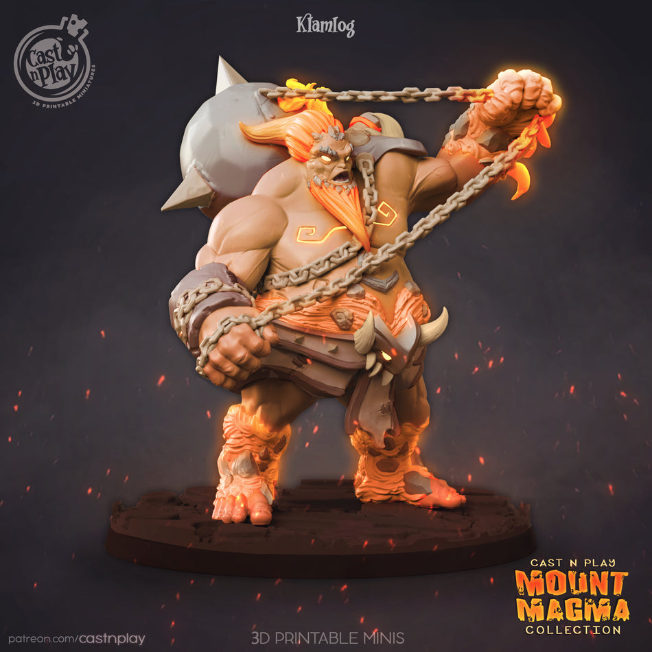 Klamlog - Mount Magma - Cast n Play