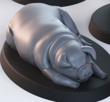 Pig - Townsfolk 1 - Cast n Play