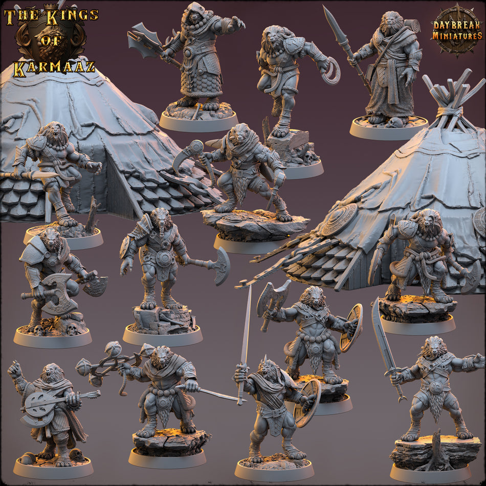 Leonin - Kings of Karmaaz - Daybreak Miniatures