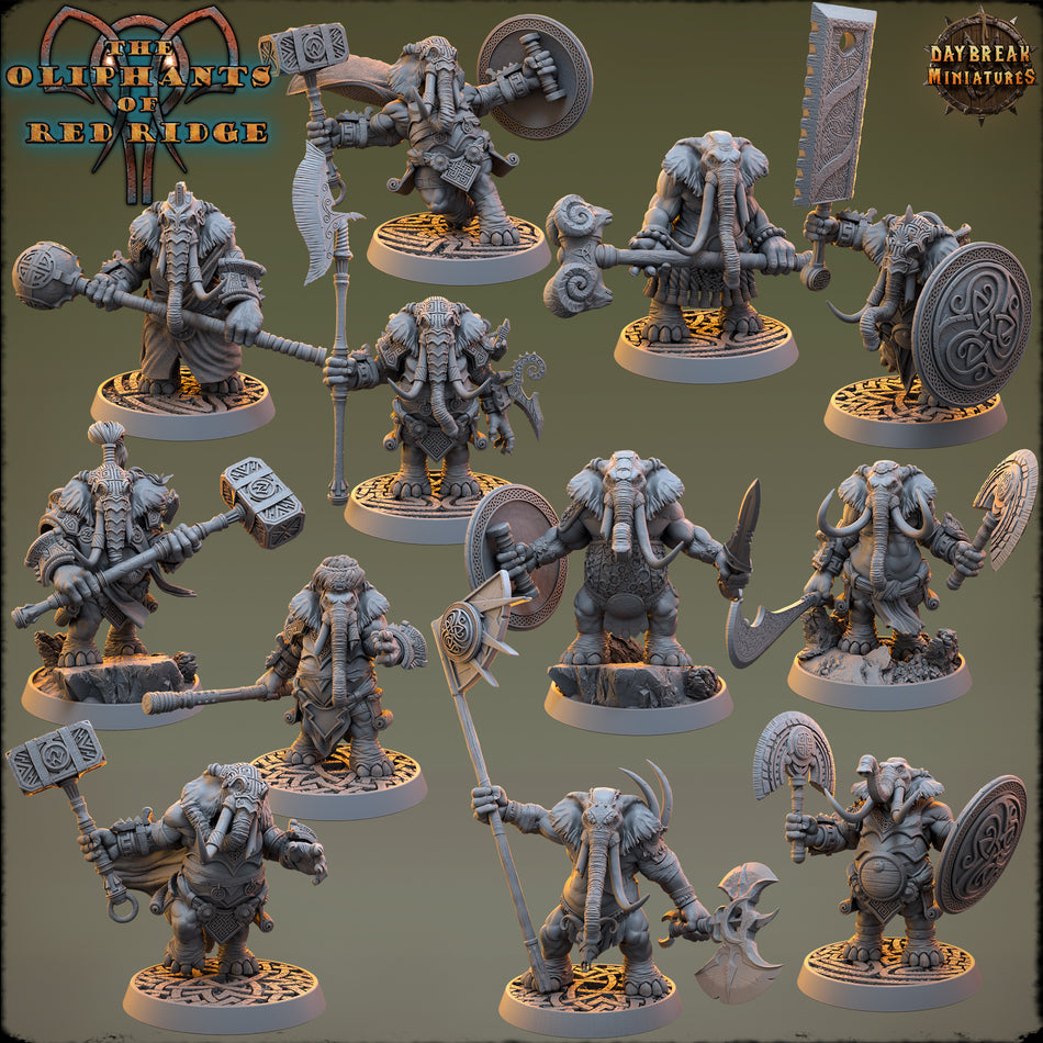 Loxodon - The Oliphants of Red Ridge - Daybreak Miniatures