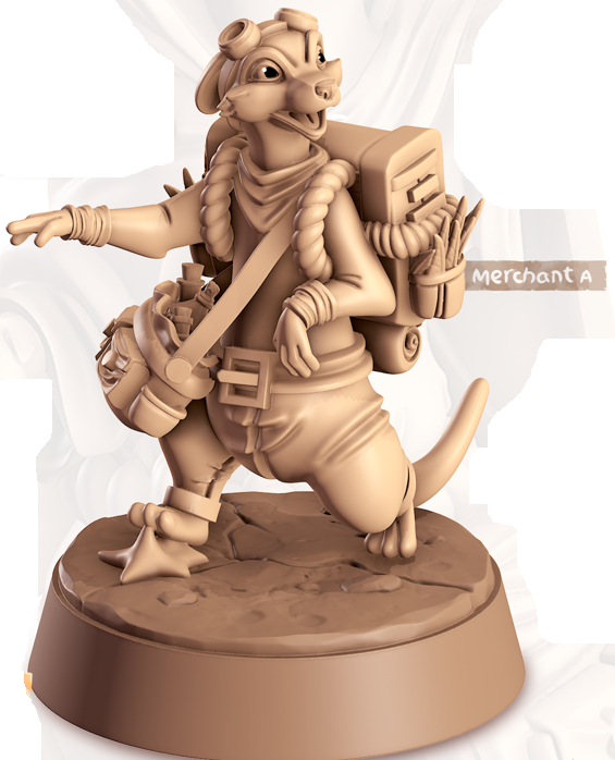 Meerkat - Burrowers - Merk - Animal Companions by Cornelia - Cast n Play