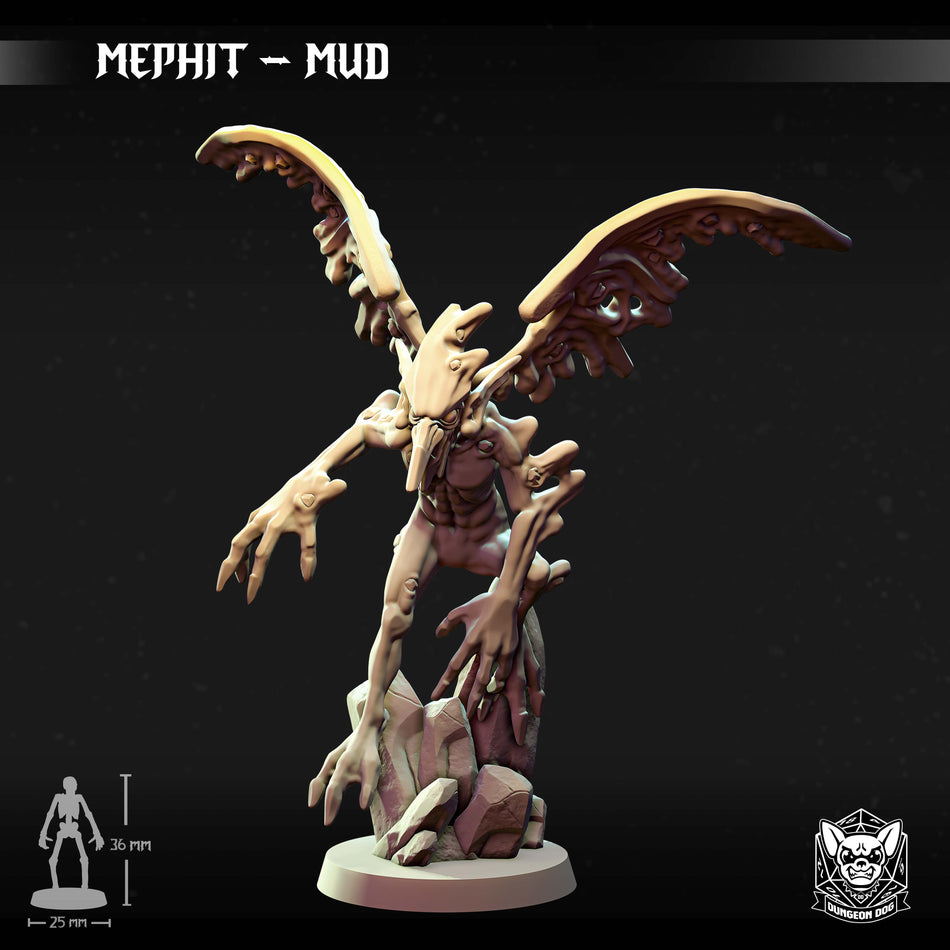 Mud Mephit - Dungeon Dog