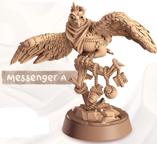 Eagle - Flyers - Aigle - Animal Companions by Cornelia - Cast n Play