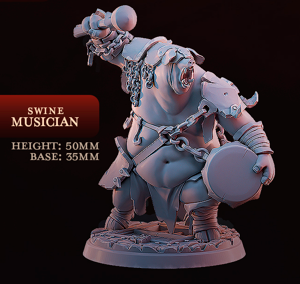 Swinefolk Command Group - The Iron Boar Clan - CP