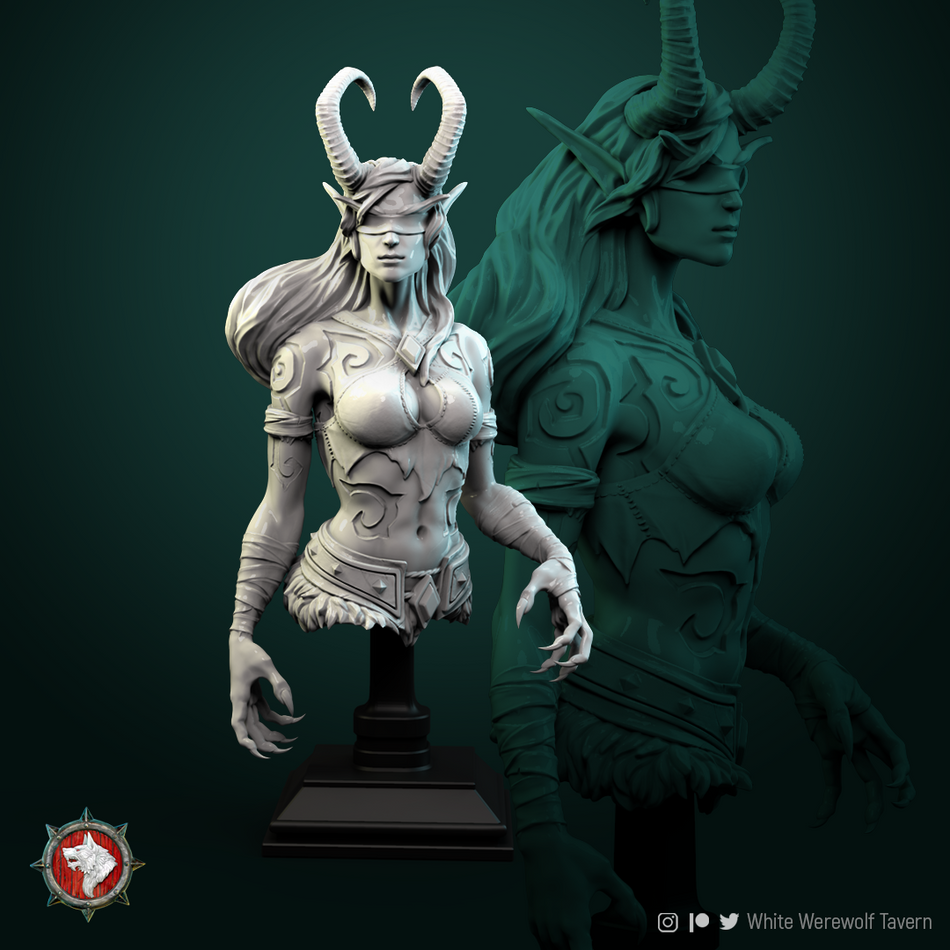 Demon Hunter Bust - WWT