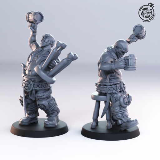 Drunk Orc - Townsfolk 1 - Cast n Play