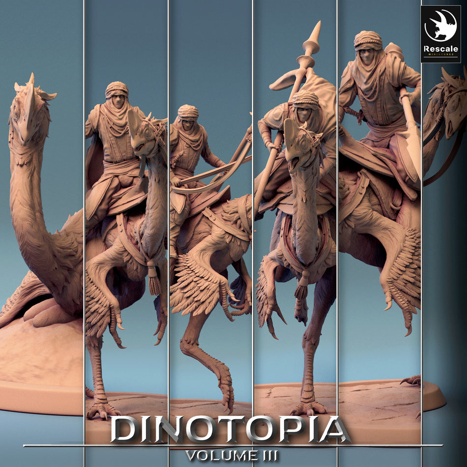 Oviraptor - Dinotopia III - Rescale Miniatures