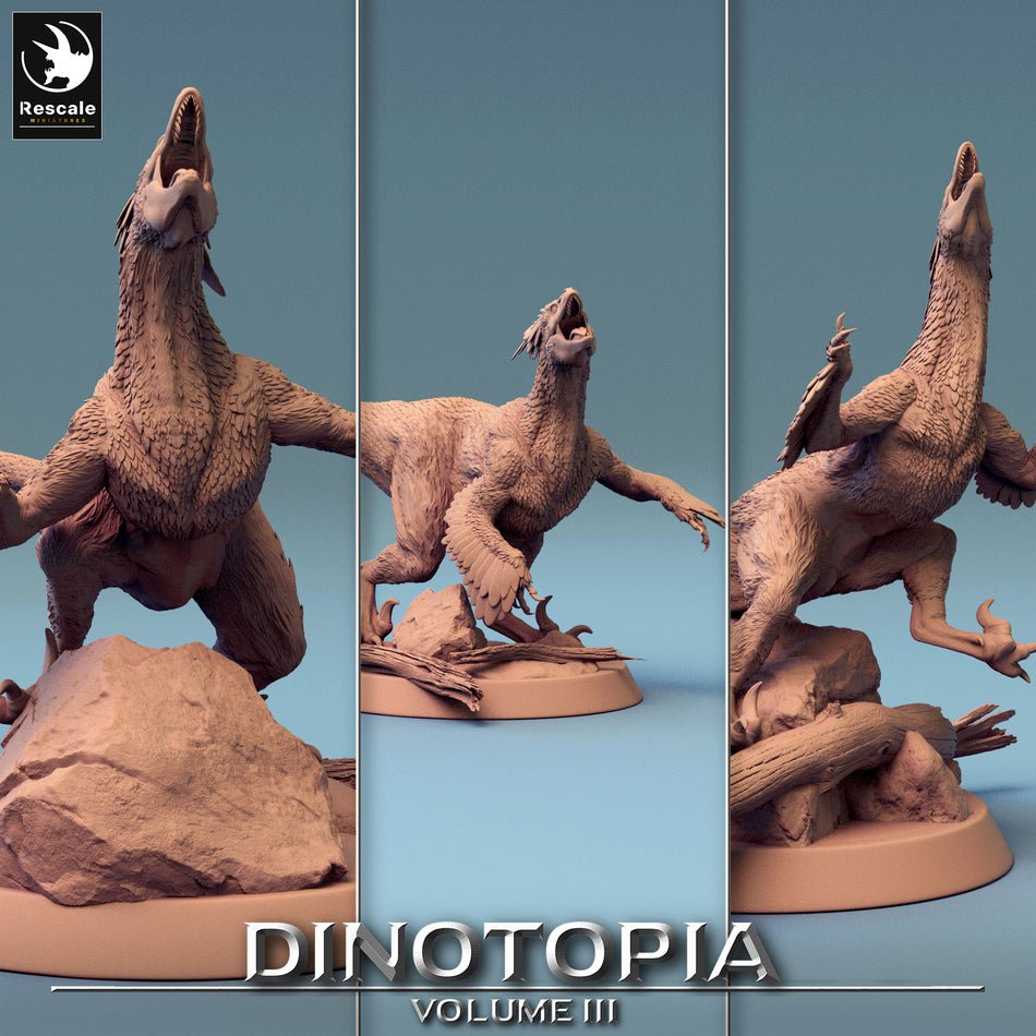 Pyroraptor - Dinotopia III - Rescale Miniatures