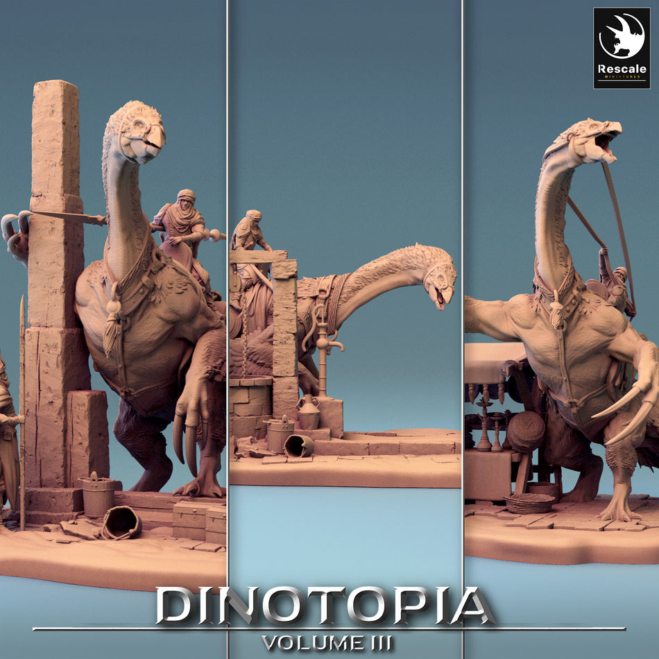 Therizinosaurus - Dinotopia III - Rescale Miniatures