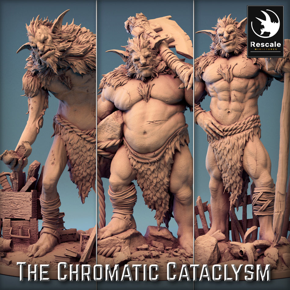 Tiamat Troll - Rescale Miniatures