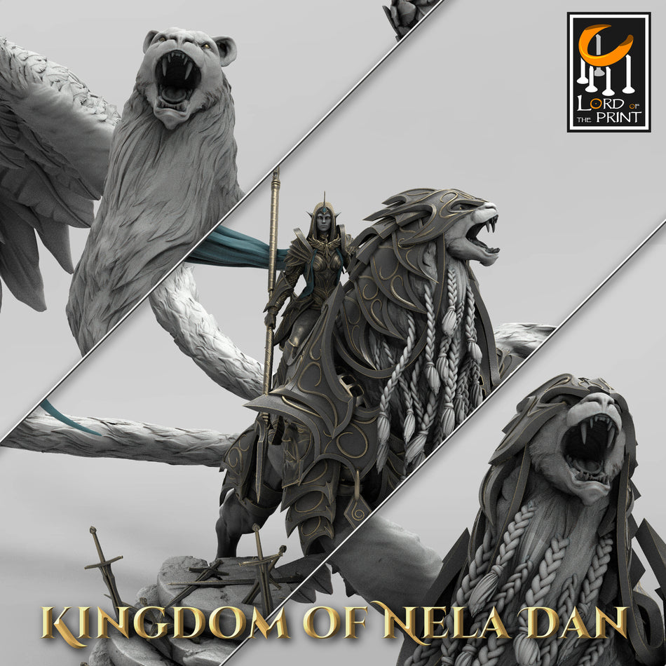 Protector Queen - Kingdom of Nela Dan - Rescale Miniatures