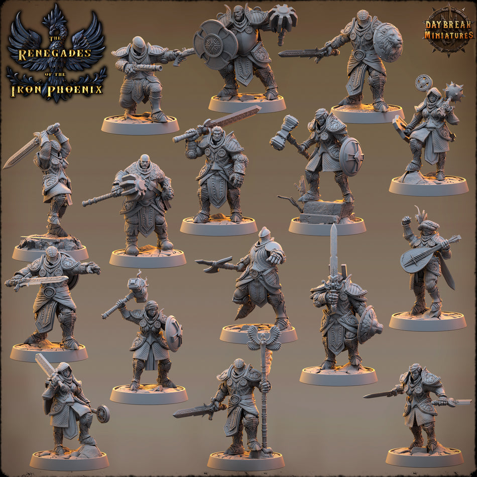 Paladin - The Renegades of the Iron Phoenix - Daybreak Miniatures