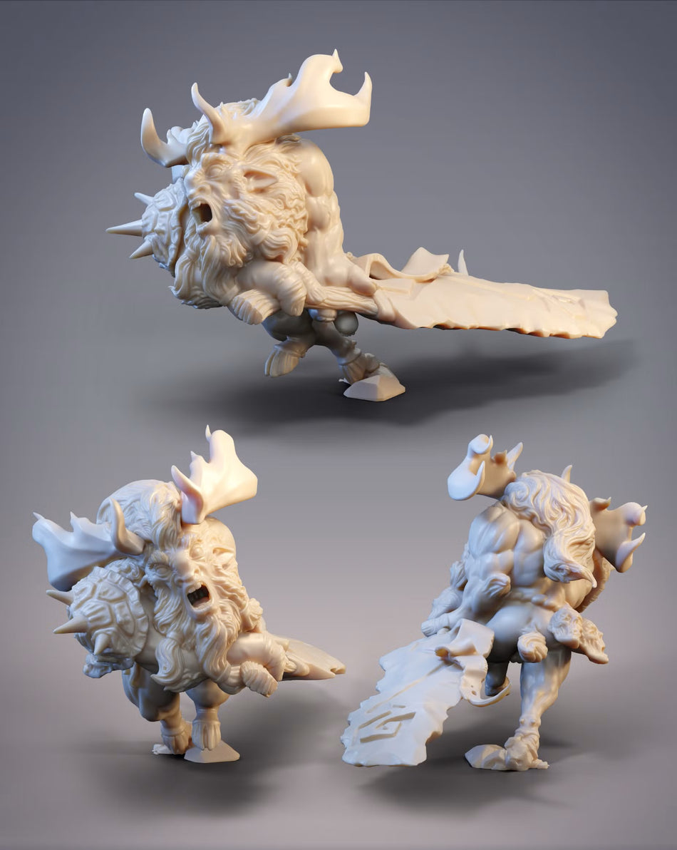 Arkhan Stagfolk Miniature - Kutugha Steppe - Ariche - CM