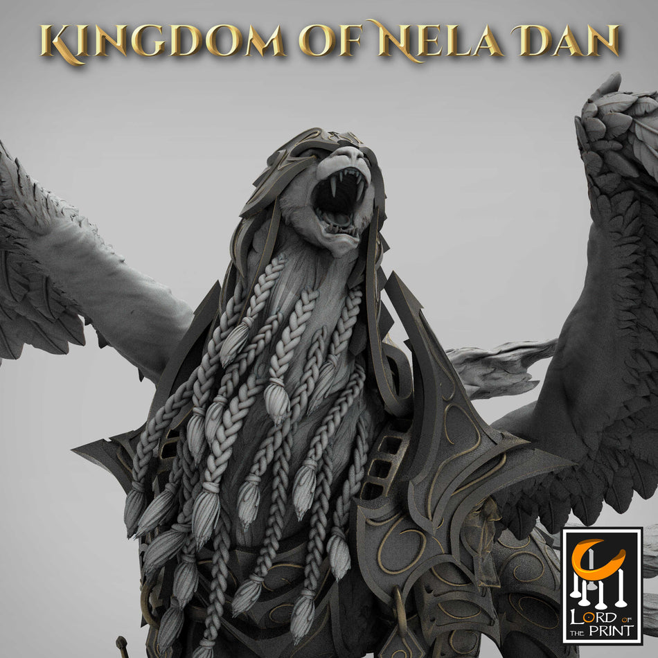 Protector Queen - Kingdom of Nela Dan - Rescale Miniatures