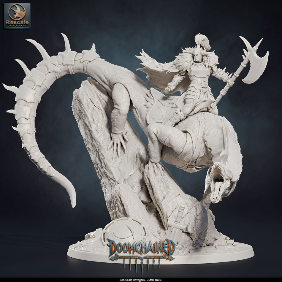 Iron Scale Ravagers Miniature - Doomchained - RM