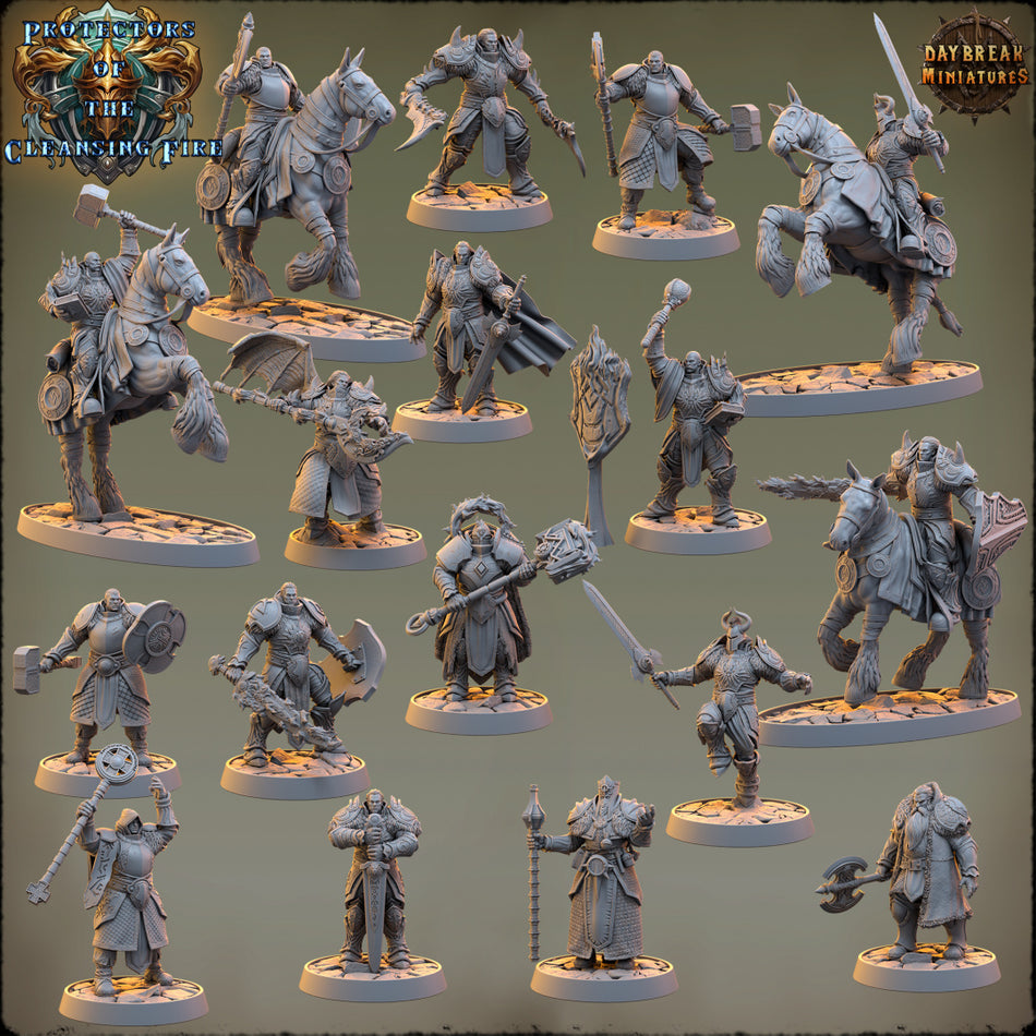 Paladin - The Protectors of the Cleansing Fire - Daybreak Miniatures