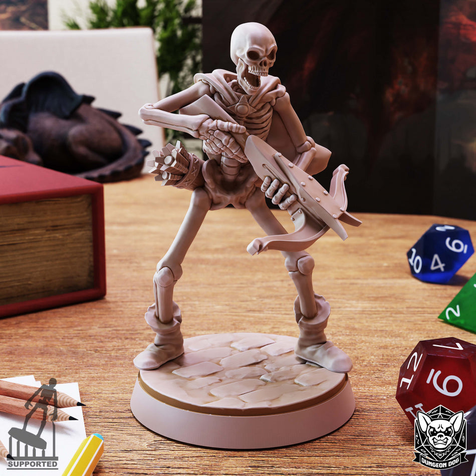 Skelett mit Armbrust - Dungeon Dog