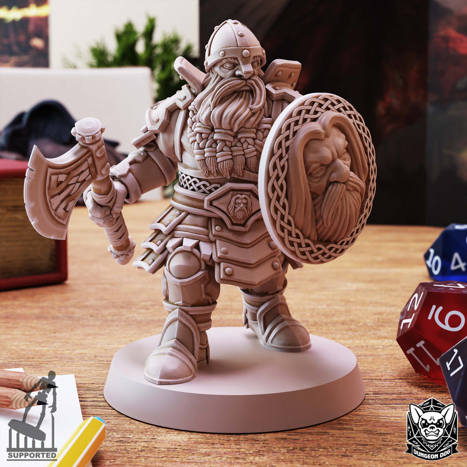 Dwarf Warrior - Dungeon Dog