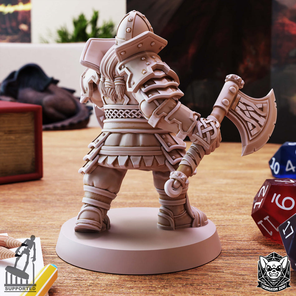 Dwarf Warrior - Dungeon Dog
