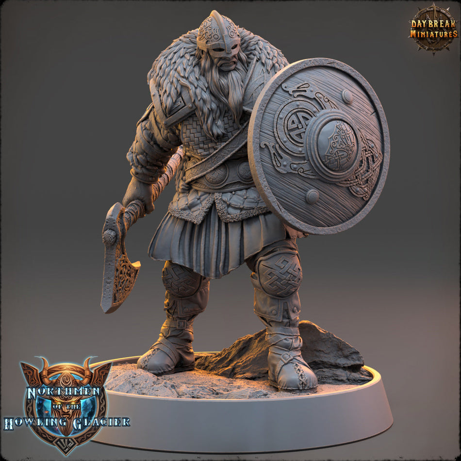 Viking Barbarian - Northmen of the Howling Glacier - Daybreak Miniatures